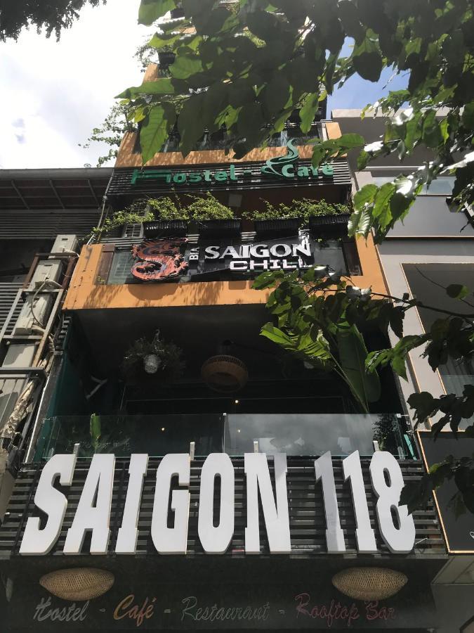 Saigon 118 Hostel&Cafe Ho-Chi-Minh-Stadt Exterior foto